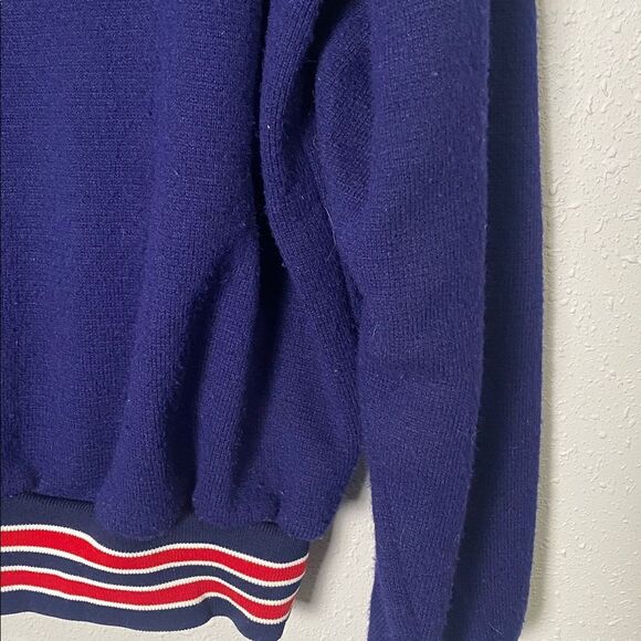 Vintage Ripon Athletic Varsity Crewneck Frat Sweatshirt USA Made Men's Size LRG - Picture 4 of 10